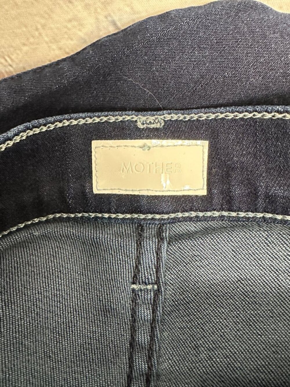 Mother jeans high waisted pixie rail skimp button fly size 27 - Picture 4 of 10